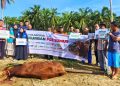 Hari Tasyrik Ketiga, Penyintas Banjir Tapanuli Selatan Akhirnya Terima Kurban dari FOZ Sumut