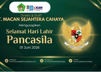 PT Macan Sejahtera Cahaya Mengucapkan Selamat Hari Lahir Pancasila