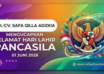 CV Safa Qilla Adzkia Ucapkan Selamat Hari Lahir Pancasila 2026