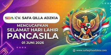 CV Safa Qilla Adzkia Ucapkan Selamat Hari Lahir Pancasila 2026