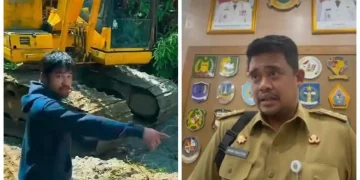 Viral Jeka Saragih Perbaiki Jalan Rusak di Simalungun Pakai Dana Pribadi, Bobby Nasution: Itu Tugas Pemerintah