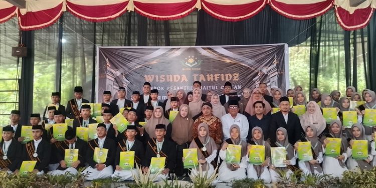 PT Macan Sejahtera Cahaya Ucapkan Selamat, 46 Santri Ponpes Baitul Quran Deli Serdang Resmi Diwisuda