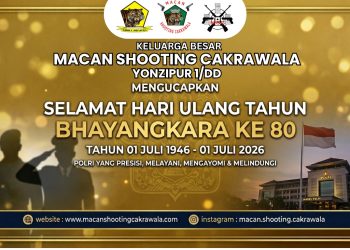 Macan Shooting Cakrawala Dukung Polri Semakin Presisi di HUT Bhayangkara ke-80