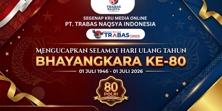 Semarak HUT Bhayangkara ke-80, Trabasnews Beri Apresiasi untuk Kinerja Polri