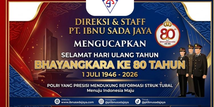 HUT Bhayangkara ke-80, PT Ibnu Sada Jaya Apresiasi Dedikasi Polri Menjaga Keamanan Negeri