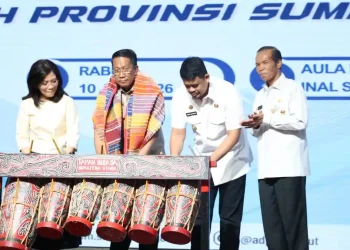 Bobby Nasution dan Menteri Hukum Resmikan 6.110 Posbankum di Sumut, Permudah Akses Keadilan bagi Warga