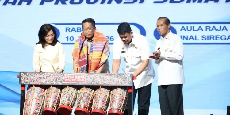 Bobby Nasution dan Menteri Hukum Resmikan 6.110 Posbankum di Sumut, Permudah Akses Keadilan bagi Warga