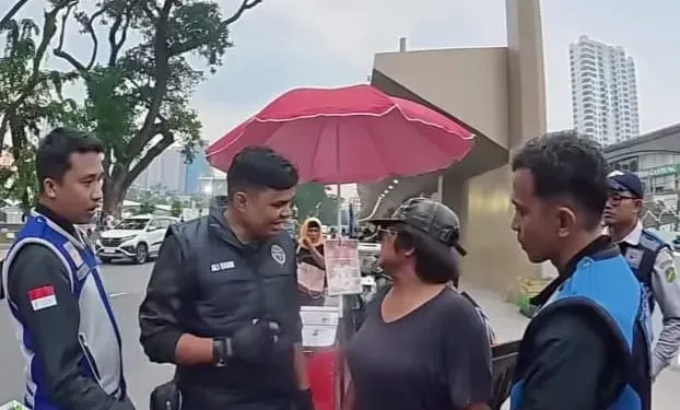 Viral Jukir Liar di Medan Memberontak Saat Ditertibkan Tim Cakrawala Dishub