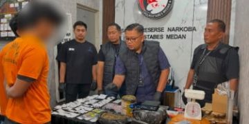 Polrestabes Medan Bongkar Jaringan Narkoba Antarprovinsi, Bandar Gunakan Jasa Ekspedisi untuk Kirim Ganja dan Ekstasi