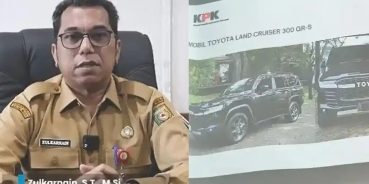 Demi Jadi Sekda, Zulkarnain Beli Land Cruiser untuk Bupati Kuansing dengan Cicilan Rp46,5 Juta per Bulan