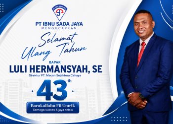 PT Ibnu Sada Jaya Ucapkan Selamat Ulang Tahun ke-43 Direktur PT Macan Sejahtera Cahaya Luli Hermansyah