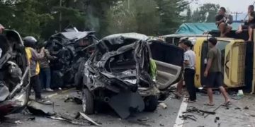 Korban Tewas Tabrakan di Sibolangit Bertambah Jadi 4 Orang