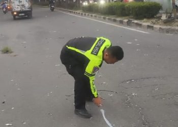 Innova Melaju Kencang Tabrak Vario di Setia Budi Medan, Satu Penumpang Tewas