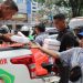Jumat Berkah, PT Macan Sejahtera Cahaya Bagikan 300 Nasi Kotak kepada Pengendara dan Warga Medan