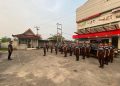 PT Macan Sejahtera Cahaya Gelar Apel dan Pembinaan Satpam di Yamaha Alfa Scorpii Pekanbaru