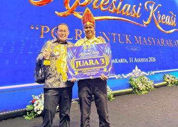 Kapolri Anugerahi Satpam PT Macan Sejahtera Cahaya Pemenang Juara 3 Lomba Satpam Teladan Tingkat Nasional 2026