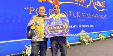Kapolri Anugerahi Satpam PT Macan Sejahtera Cahaya Pemenang Juara 3 Lomba Satpam Teladan Tingkat Nasional 2026