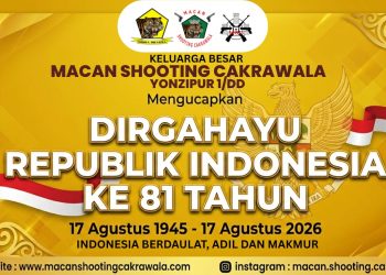Macan Shooting Cakrawala Ucapkan Selamat HUT Kemerdekaan RI ke-81