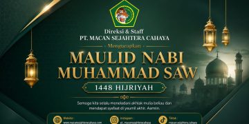 PT Macan Sejahtera Cahaya Mengucapkan Selamat Memperingati Maulid Nabi Muhammad SAW