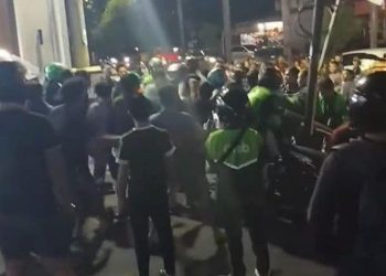 Ojol dan Warga Baku Hantam di Kapten Muslim Medan, Berakhir Damai di Polsek Helvetia