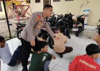 Polisi Gagalkan Tawuran Pelajar di Medan, 14 Siswa Diamankan Bersama Anak Panah