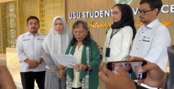 USU Resmi Drop Out Mahasiswa FEB yang Terbukti Lakukan Kekerasan Seksual