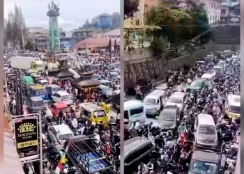 Libur HUT ke-81 RI, Berastagi Macet Parah Dipadati Pelajar dan Wisatawan