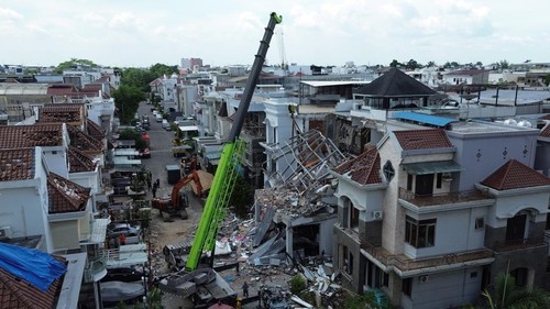 Polisi Tetapkan Tersangka Ledakan Rumah di Grand Polonia Medan