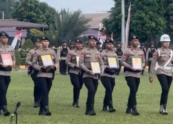10 Personel Brimob Polda Sumut Dipecat, Terlibat Pelanggaran hingga Narkoba dan Penggelapan