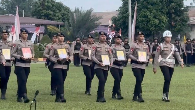 10 Personel Brimob Polda Sumut Dipecat, Terlibat Pelanggaran hingga Narkoba dan Penggelapan