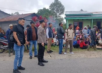Penyerangan OTK di Humbahas, 8 Orang Terluka dan Belasan Rumah serta Kendaraan Rusak