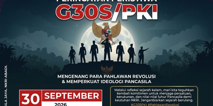 CV Safa Qilla Adzkia Ucapkan Selamat Memperingati G30S/PKI