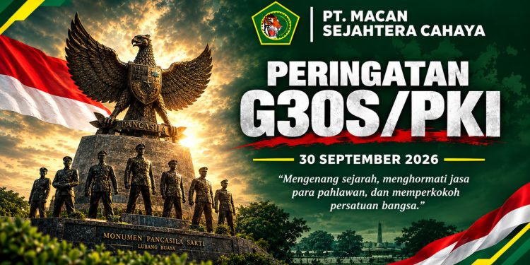 PT Macan Sejahtera Cahaya Kenang Jasa Pahlawan Revolusi di Momen G30S/PKI