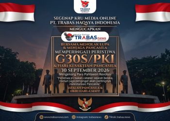 Trabasnews Kenang Pahlawan Revolusi, Sampaikan Pesan Persatuan di Peringatan G30S/PKI