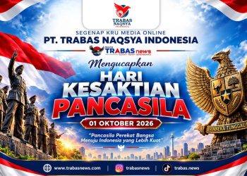 Trabasnews Ucapkan Selamat Hari Kesaktian Pancasila 2026, Perkokoh Persatuan Bangsa