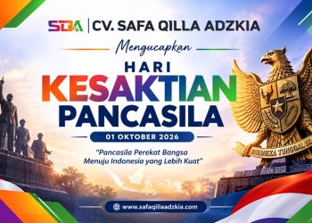 Peringatan Hari Kesaktian Pancasila, CV Safa Qilla Adzkia Dorong Indonesia Makin Tangguh