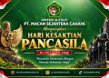 PT Macan Sejahtera Cahaya Ajak Perkokoh Persatuan di Hari Kesaktian Pancasila 2026