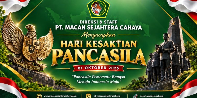 PT Macan Sejahtera Cahaya Ajak Perkokoh Persatuan di Hari Kesaktian Pancasila 2026