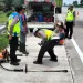 Dua Pekerja Tewas Disambar Truk Hino Saat Memotong Rumput di Tol Medan-Tebing Tinggi