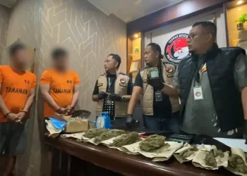 Kamar Kos di Medan Jadi Gudang Narkoba, Dua Pria Diamankan Polisi