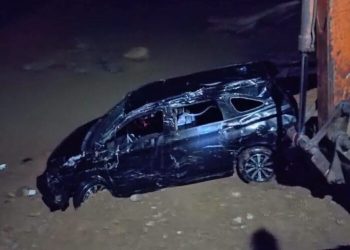 Mobil Terjun ke Sungai Batang Serangan Langkat, 3 Orang Meninggal Dunia