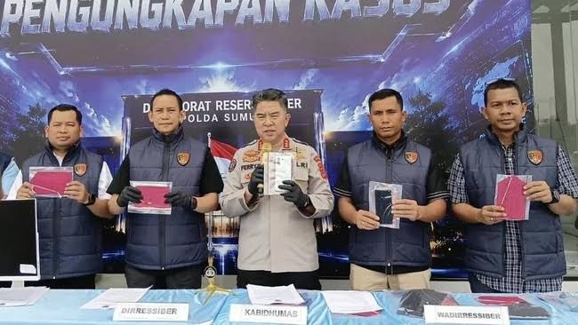 Live TikTok Bermuatan Pornografi, Perempuan di Medan Ditangkap Ditressiber Polda Sumut