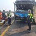 Bus Damri Tabrak Bus ALS di Tol Palindra, Kabut Asap Diduga Ganggu Jarak Pandang