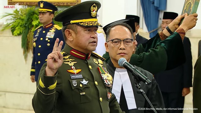 Prabowo Lantik Maruli Simanjuntak Jadi Wakil Panglima TNI, Tandyo Budi Revita Jabat KSAD