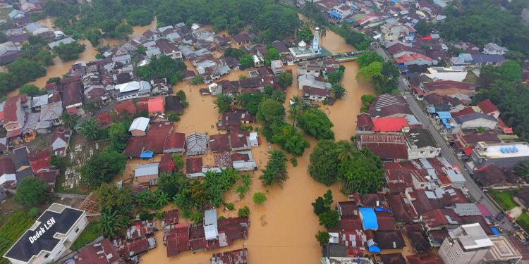 Enam Kabupaten/Kota di Sumut Dilanda Banjir, Ribuan Warga Terdampak