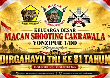 Dirgahayu TNI ke-81, Macan Shooting Cakrawala Apresiasi Dedikasi Prajurit