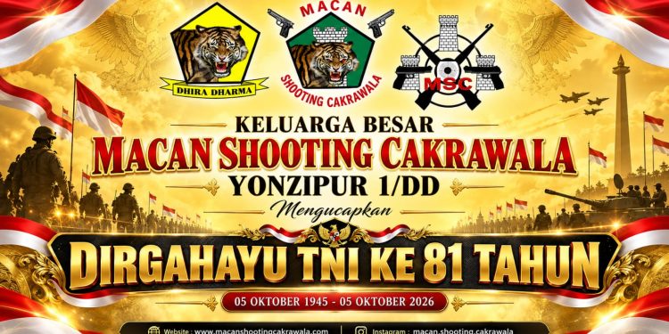 Dirgahayu TNI ke-81, Macan Shooting Cakrawala Apresiasi Dedikasi Prajurit