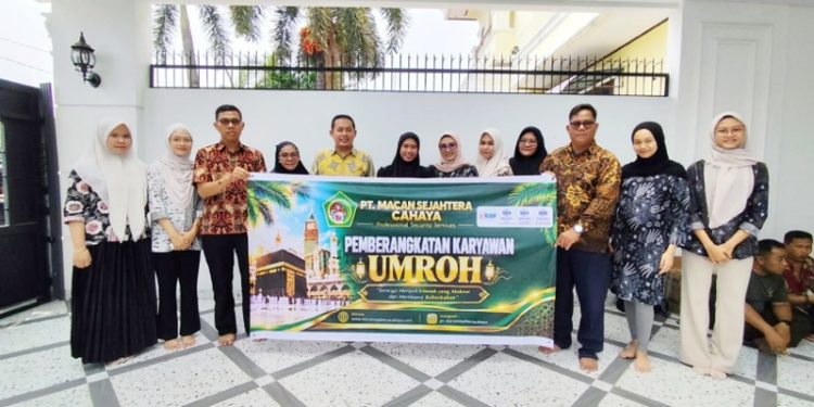 Bentuk Apresiasi, PT Macan Sejahtera Cahaya Kembali Berangkatkan Karyawan Umrah Gratis
