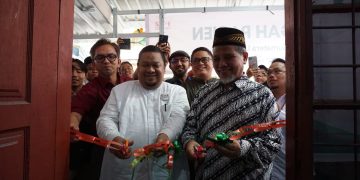 Senator K.H. M. Nuh Resmikan Rumah Singgah Pasien Kolaborasi FOZ Sumut