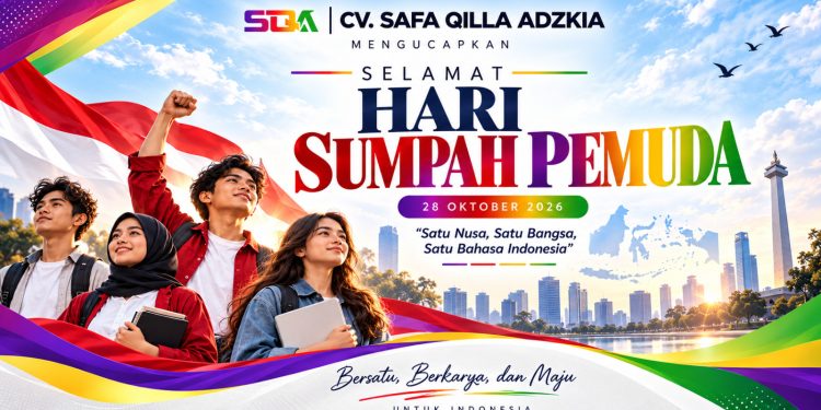 Hari Sumpah Pemuda ke-98, CV Safa Qilla Adzkia Serukan Persatuan Bangsa